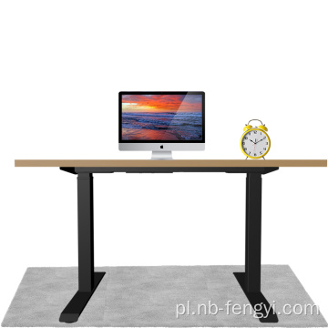 Zdrowe wydajne warunki pracy ergonomiczne biurko